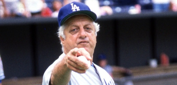 Tommy Lasorda - Major League Baseball Player, Coach and Manager. Born  Thomas Charles Lasorda, he w…