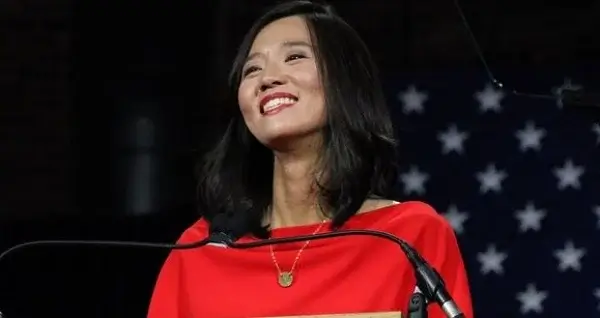 Conor Pewarski's wife, Michelle Wu